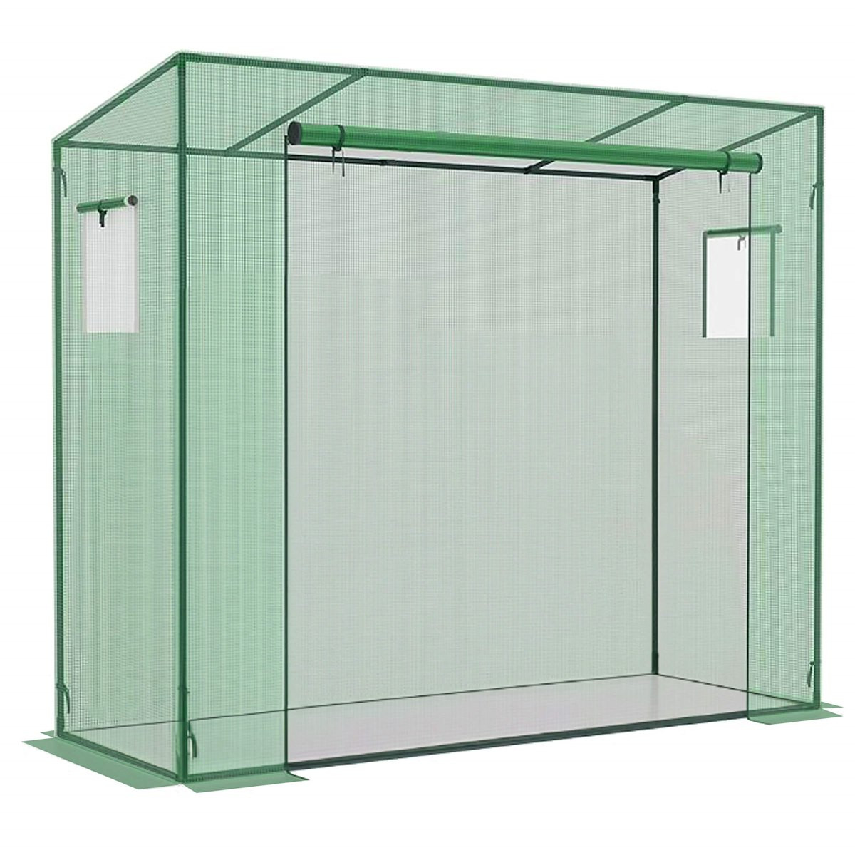 Tunel foliowy z oknami szklarnia ogrodowa UV-4 130g/m2