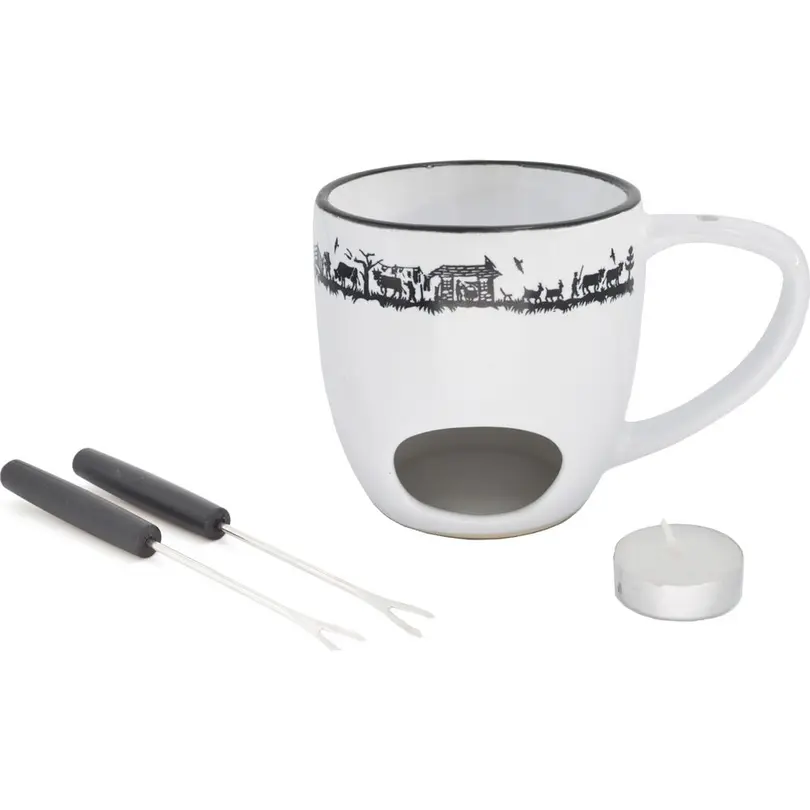 Fondue-Set 4-teilig Alpes
