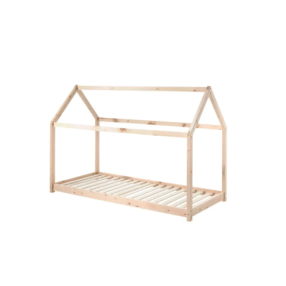 Vipack bed Cabane - naturel - 90x200 cm