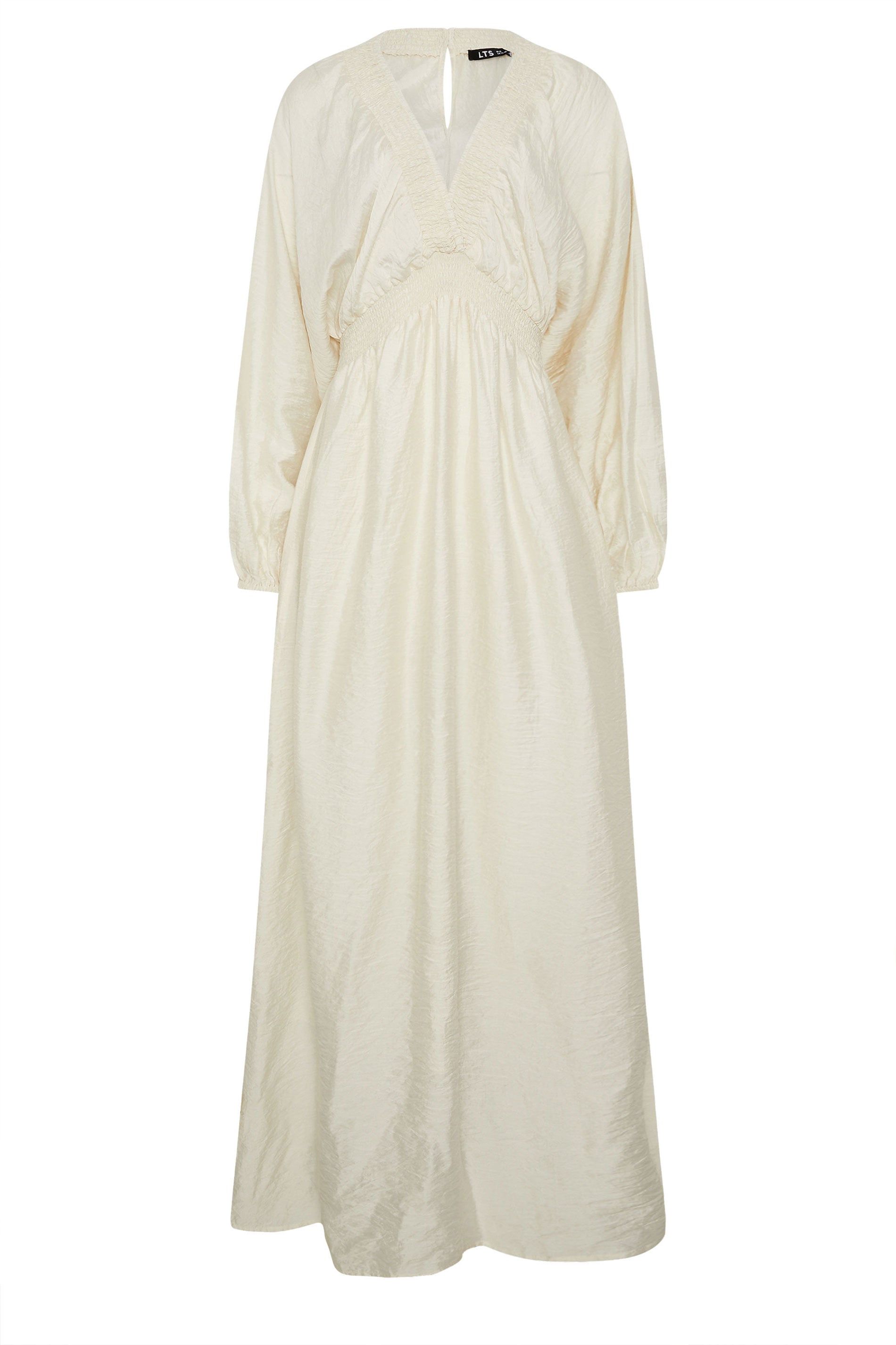 Long Tall Sally Tall Textured Shirred Detail Maxi Dress