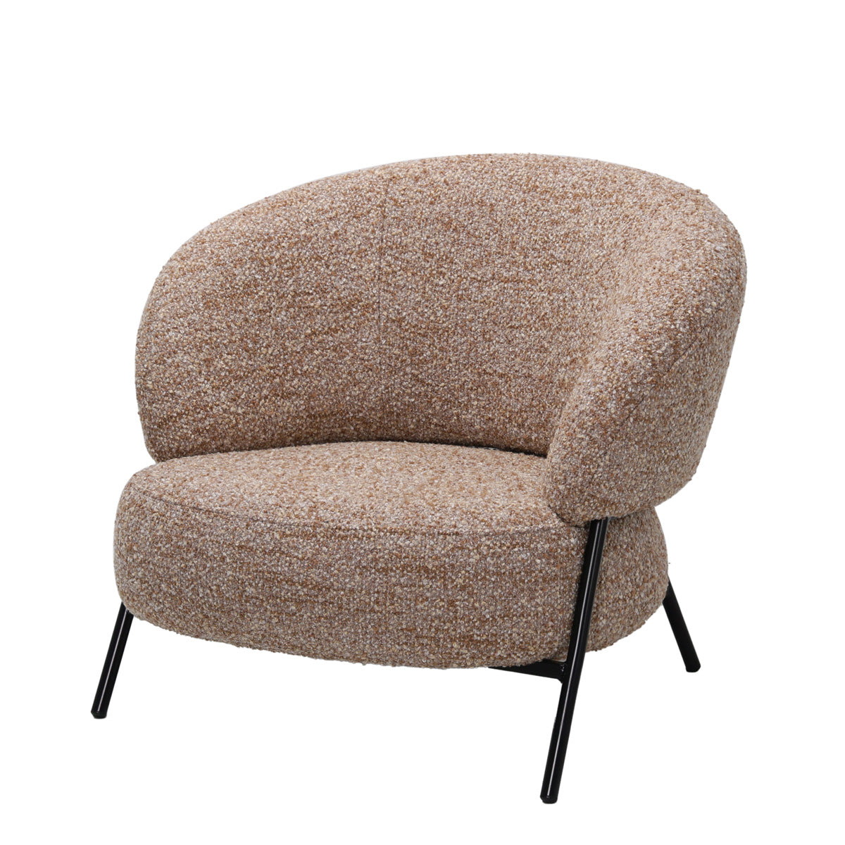 DÉJA Living Fauteuil Kumla - Taupe Stof - 85x85x70cm
