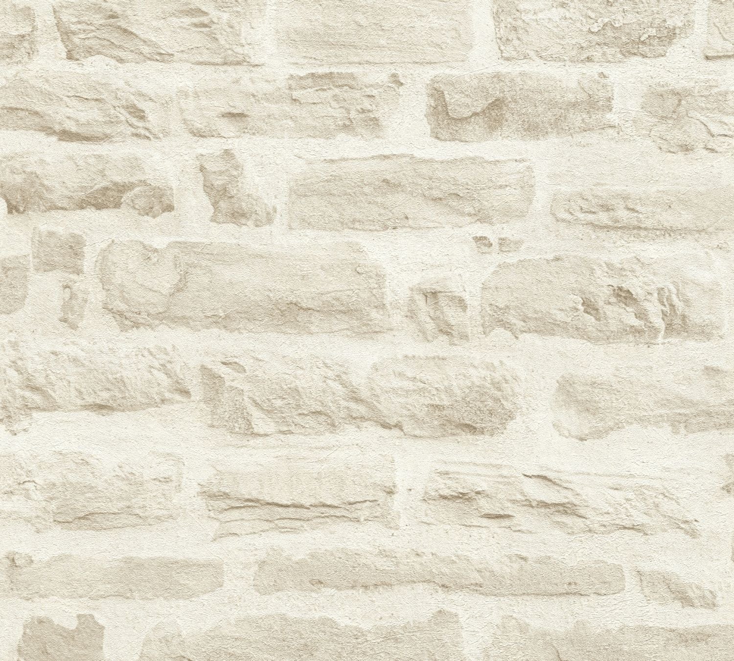 A.S. Création behang steen zand beige - 53 cm x 10.05 m - AS-355803
