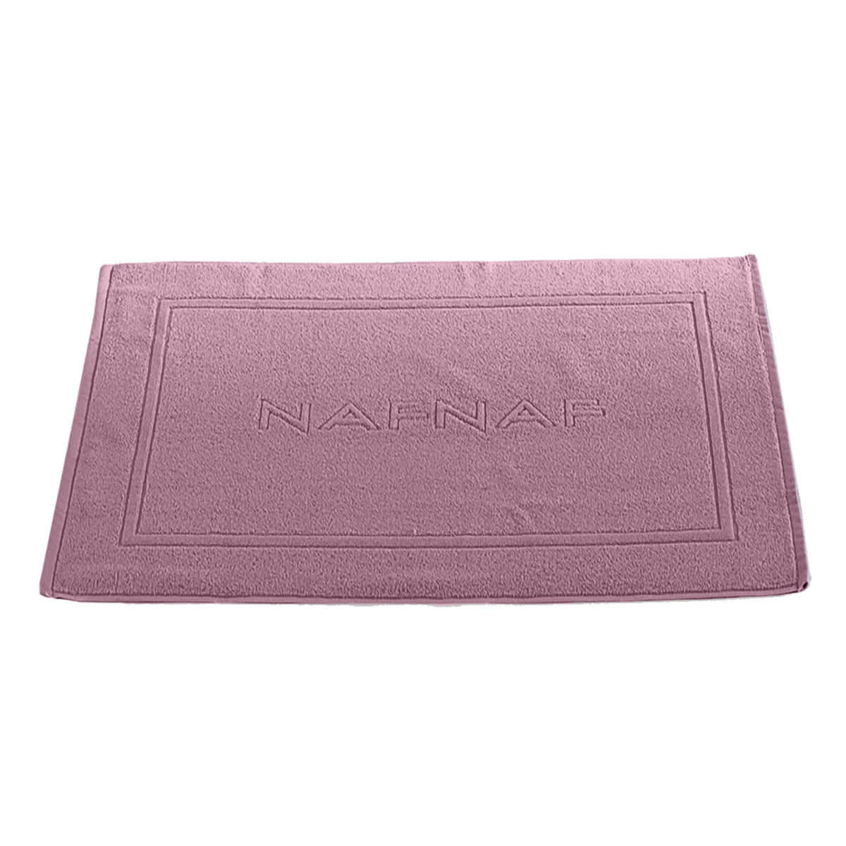 CASUAL TAPIS DE BAIN - Tapis de bain 750gr/m2 en coton mauve 50x80