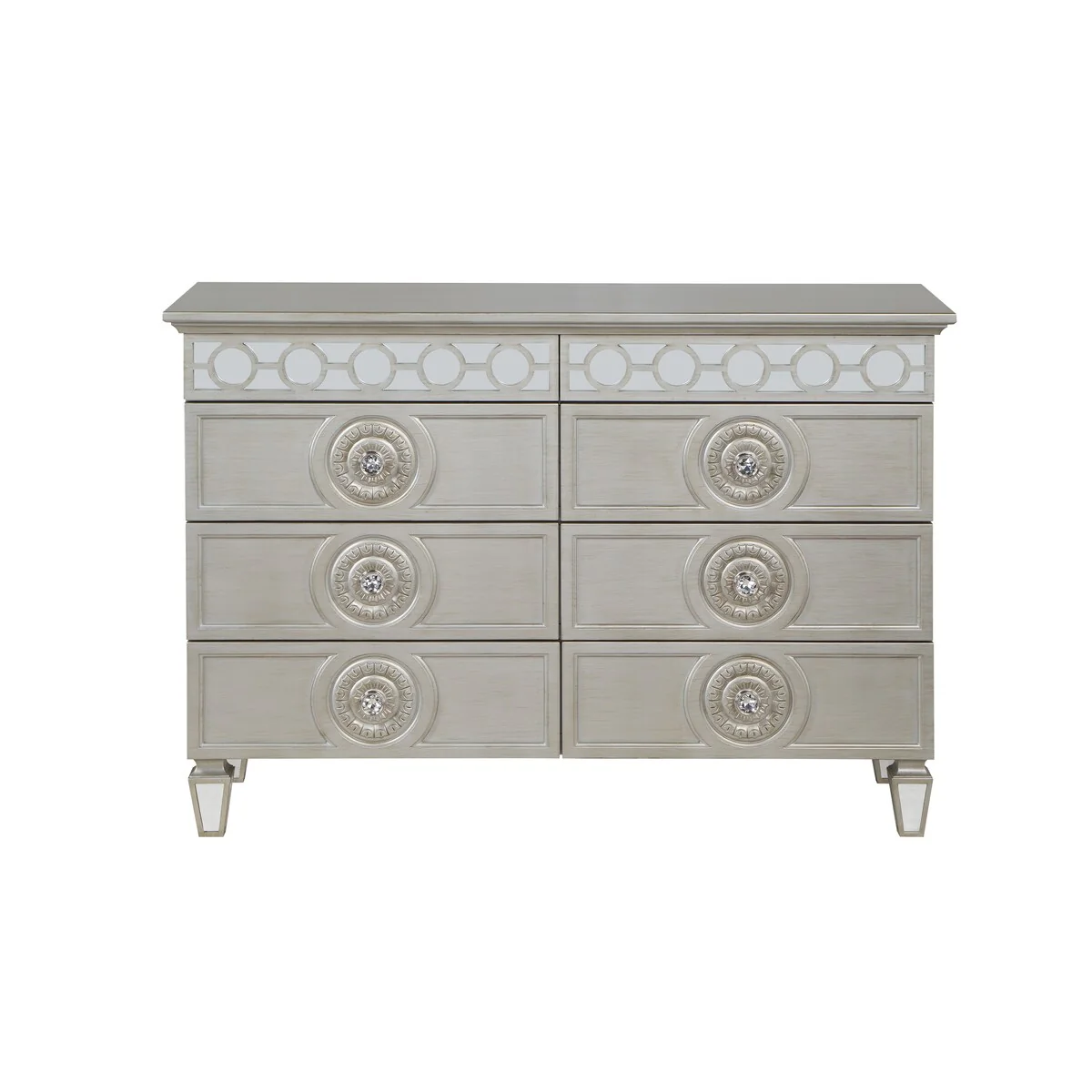 Wagstaff 6-Drawer Dresser with Mirror