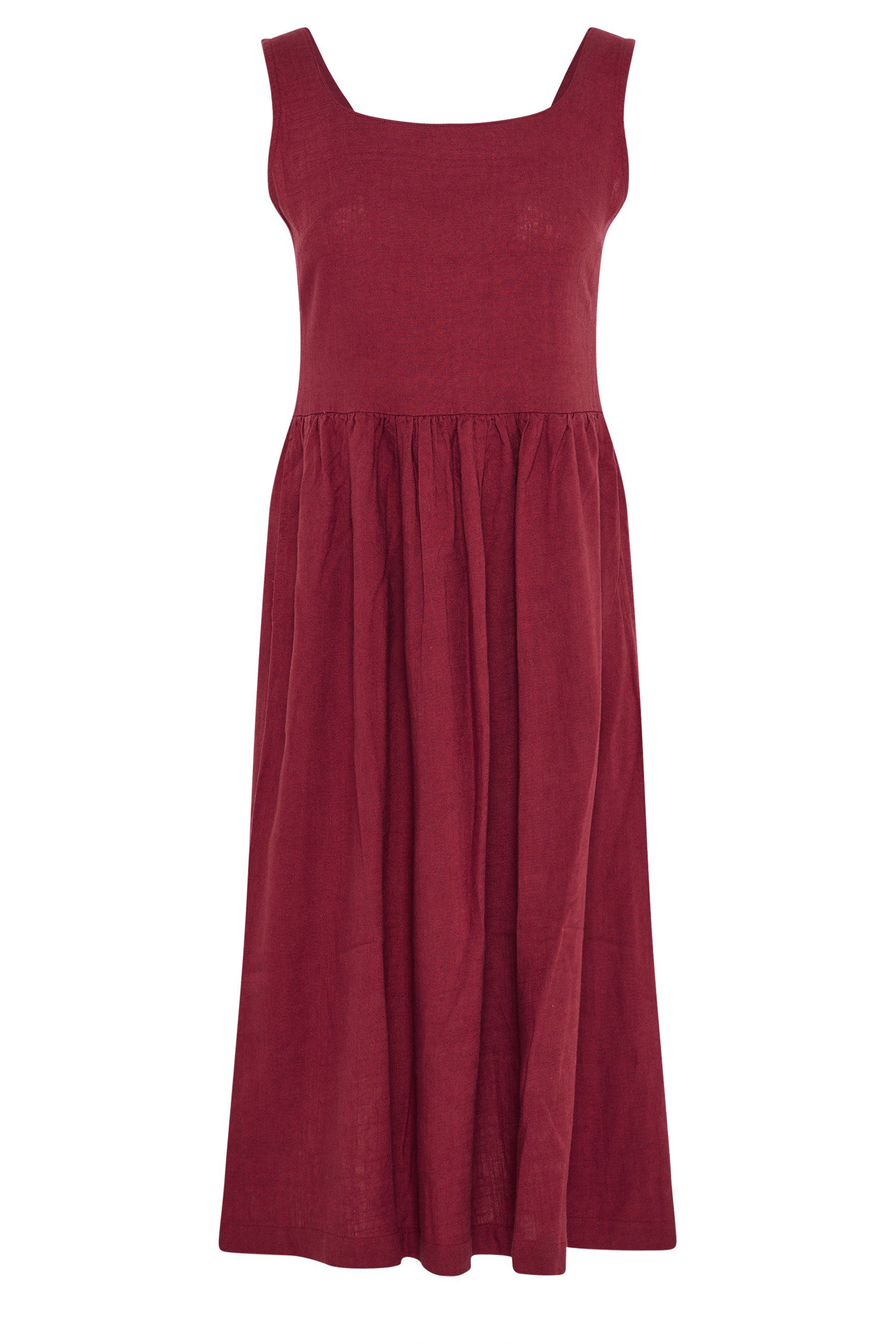 M&Co Petite Linen Midi Dress