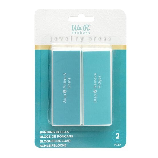 We R Makers Jewellery Press Sanding Blocks 2 Pack