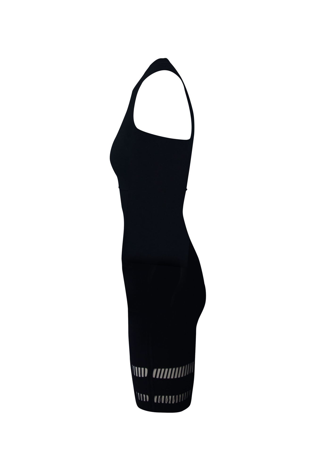 Alexander Wang Preloved Body-Hugging Halter Dress in Black Viscose