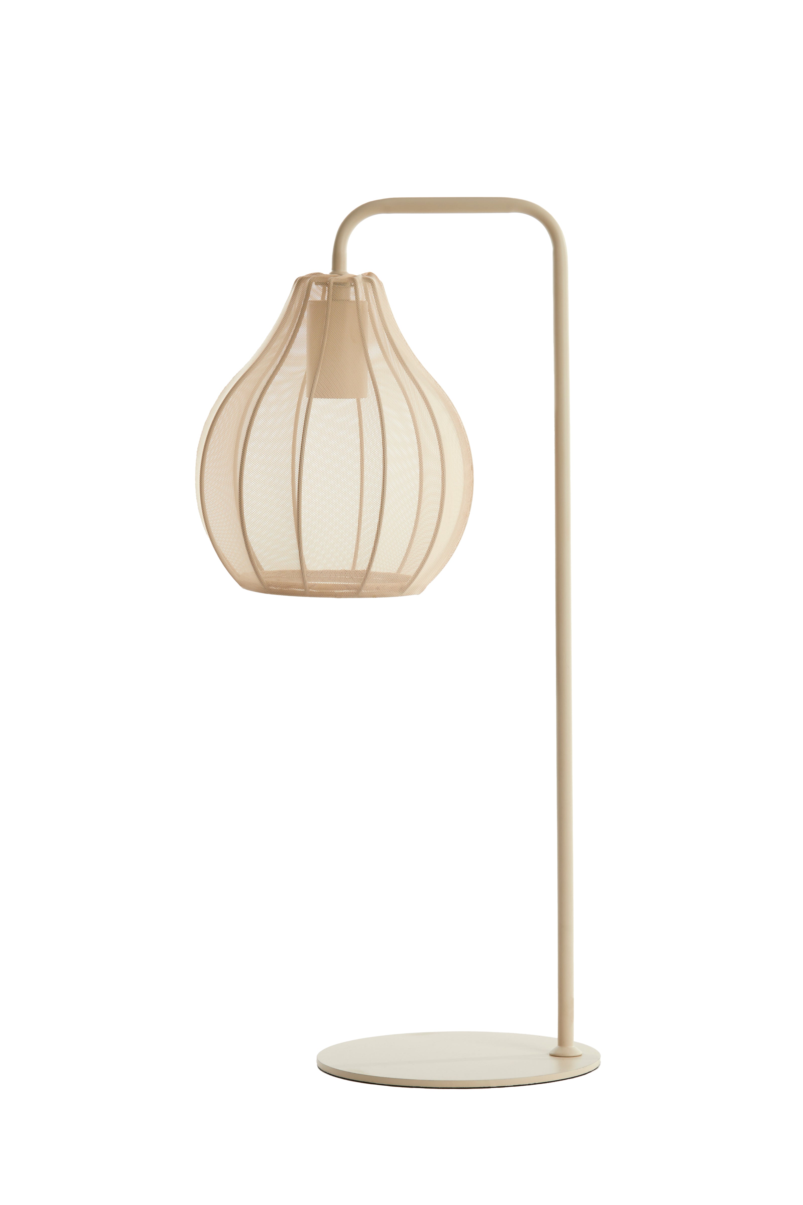 Light & Living tafellamp ELATI - bruin - Ø20x60.5cm