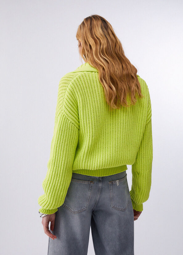 Maglione con strass
