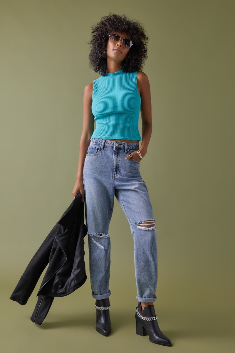Christie Brushed Rib Tank Top
