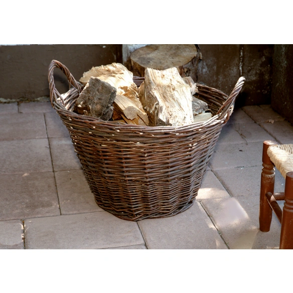 Gartenkorb »classic«, Vollweide, rund, Ø 50 cm