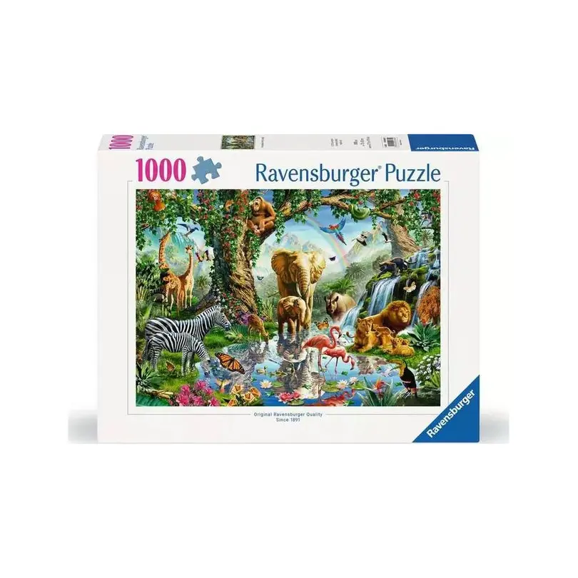 Puzzle 1000er-Set Abenteuer im Dschungel