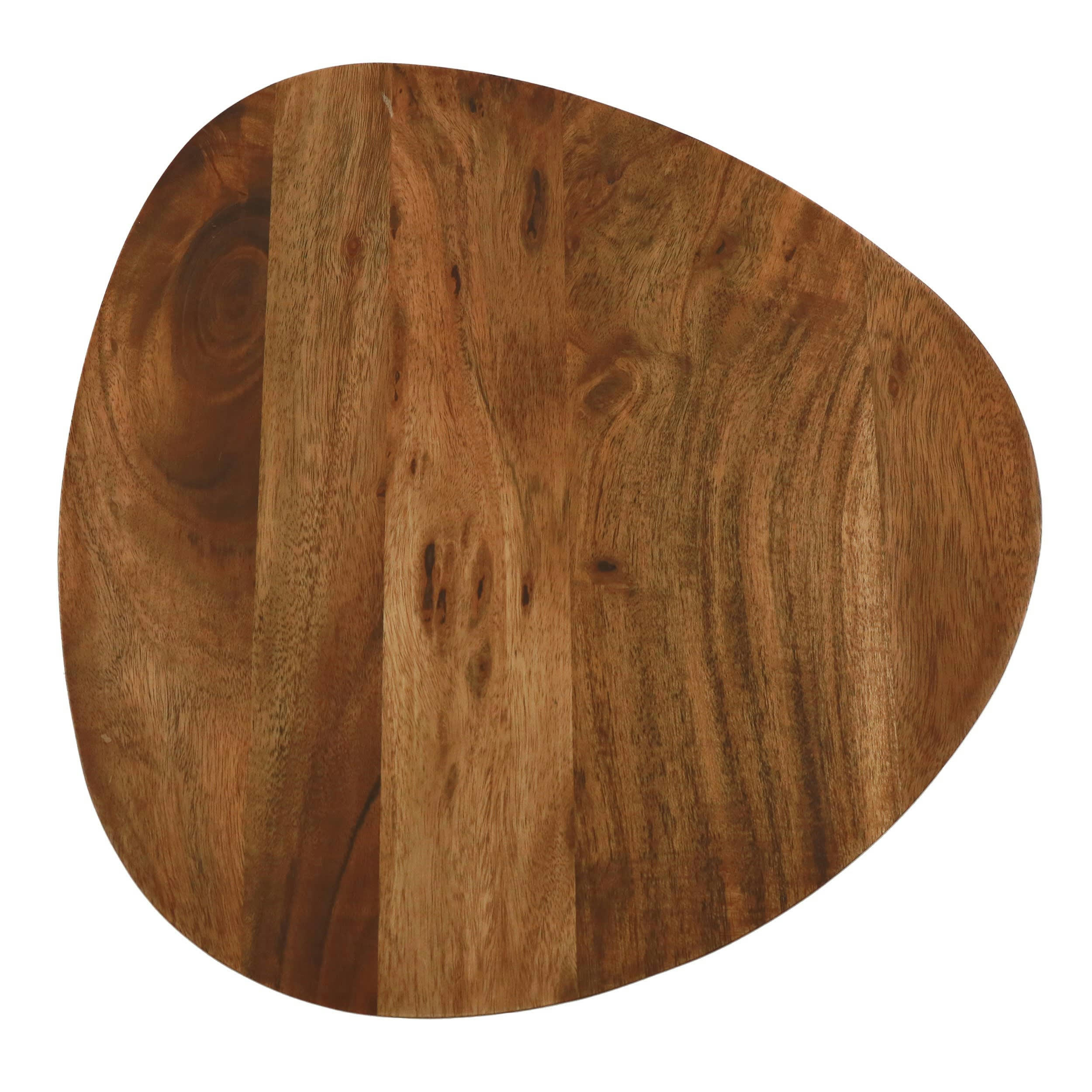 AXIO - Set 3 tables d'appoint en bois marron