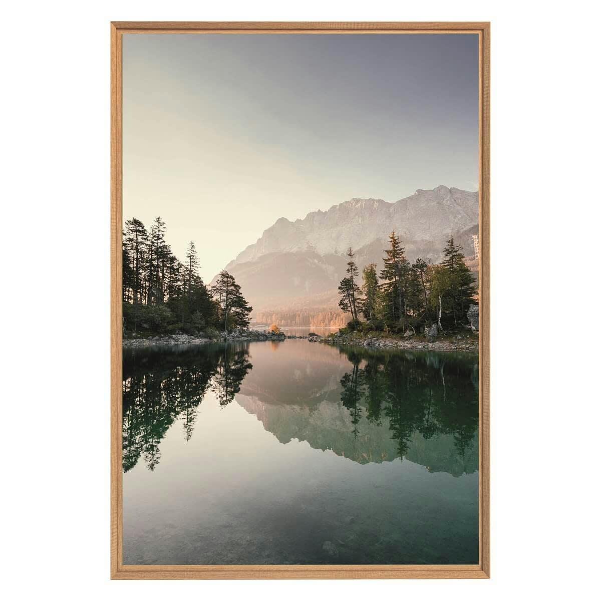 GRANDS ESPACES - Tableau mural encadré zen 65x97 cm