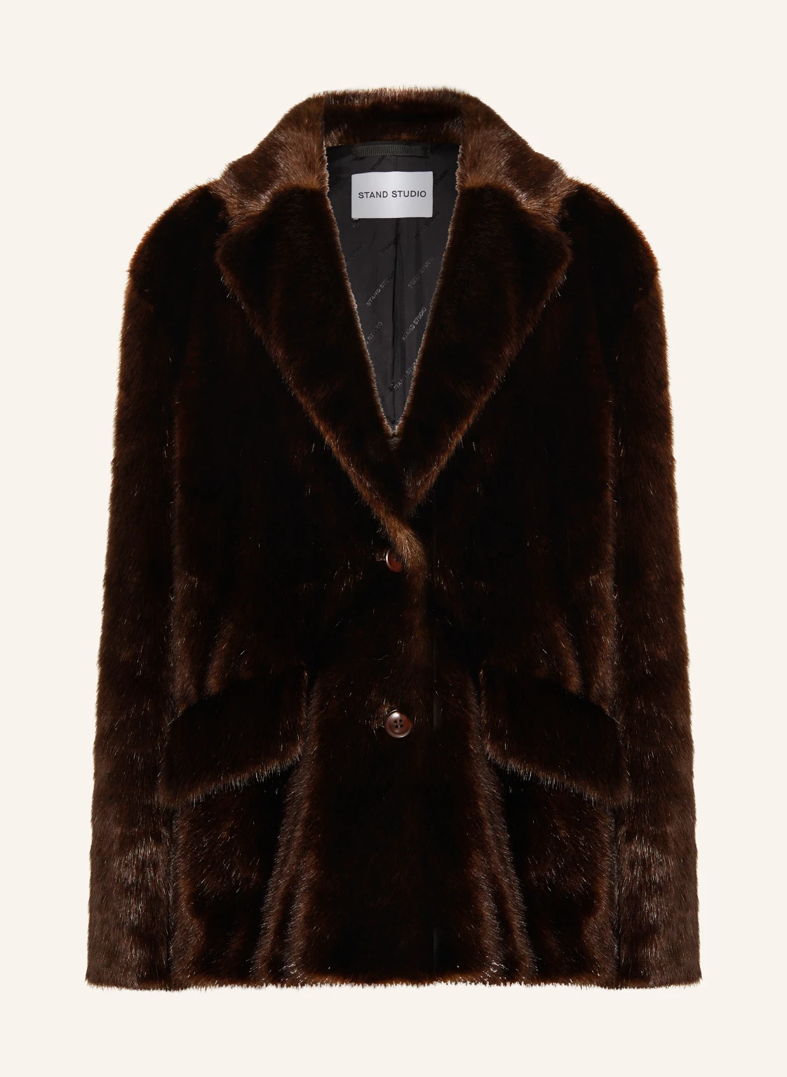 STAND STUDIO Kunstfell-Jacke EVYN