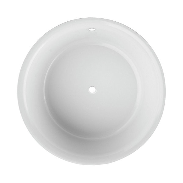 Baignoire îlot ronde NOA blanche diam 180 cmTablier non inclus