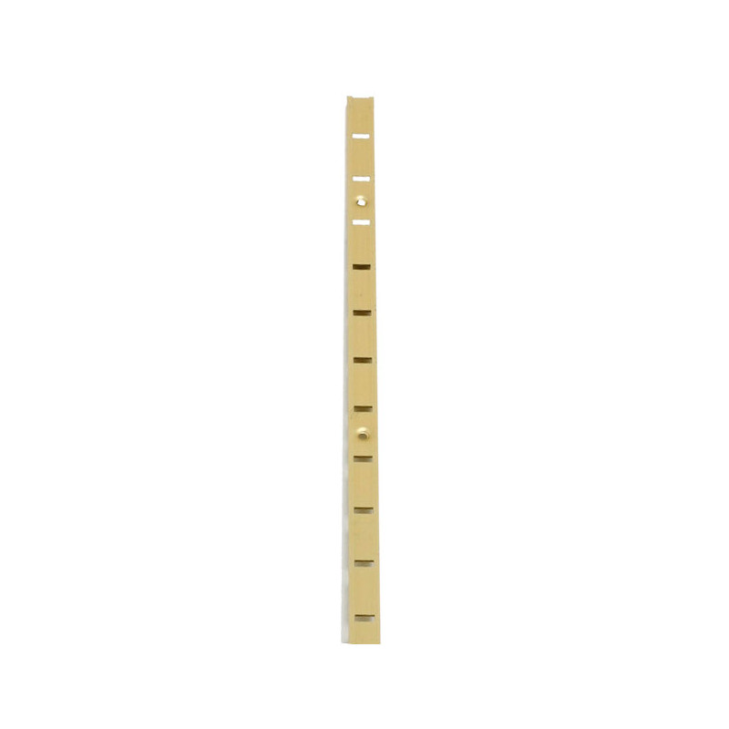 Crémaillère en aluminium dorée 200 cm TEKNIBOX