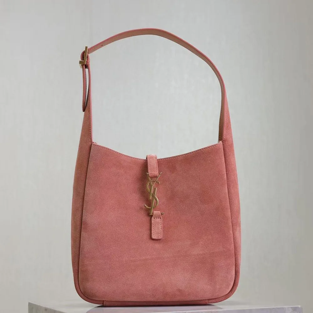 Saint Laurent LE 5 À 7 supple small in suede