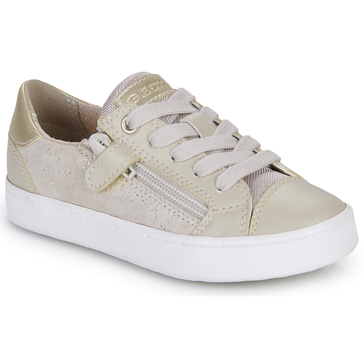 Geox - JR KILWI GIRL - Beige / Gold