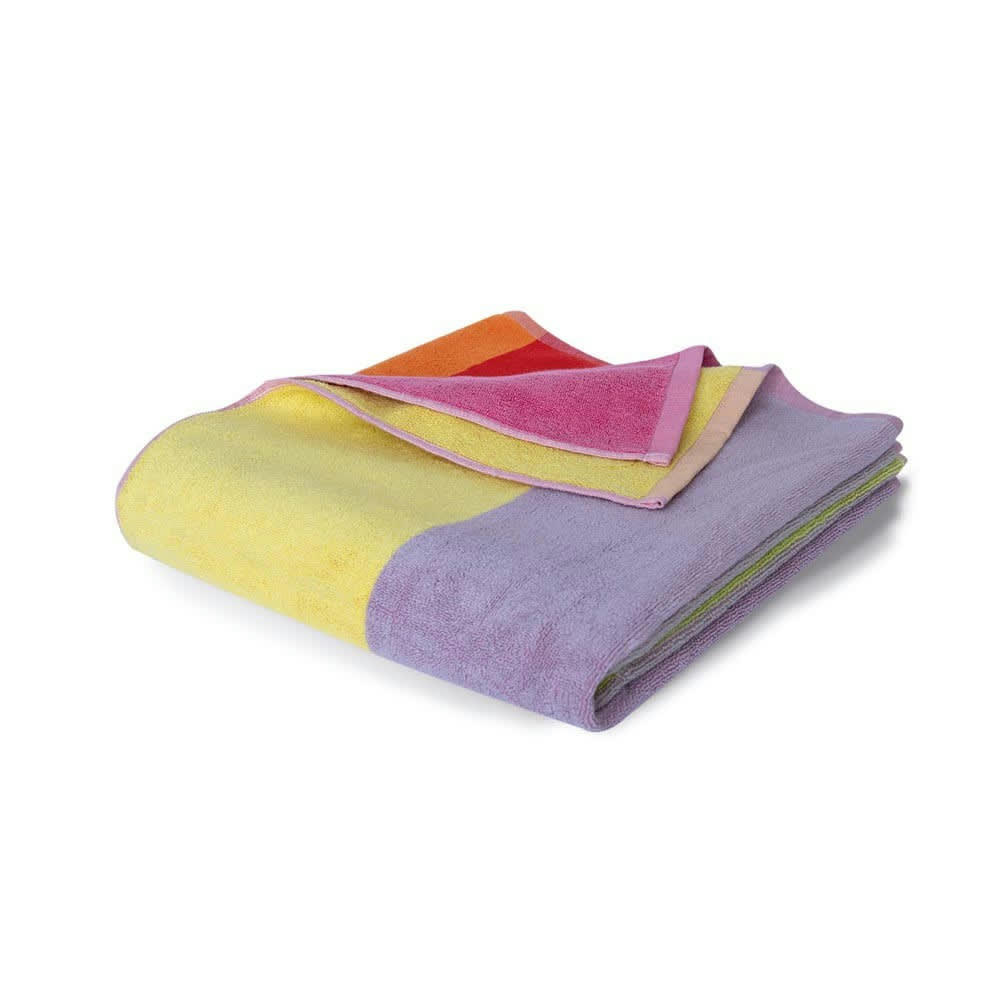 - Serviette de bain coton multicolore