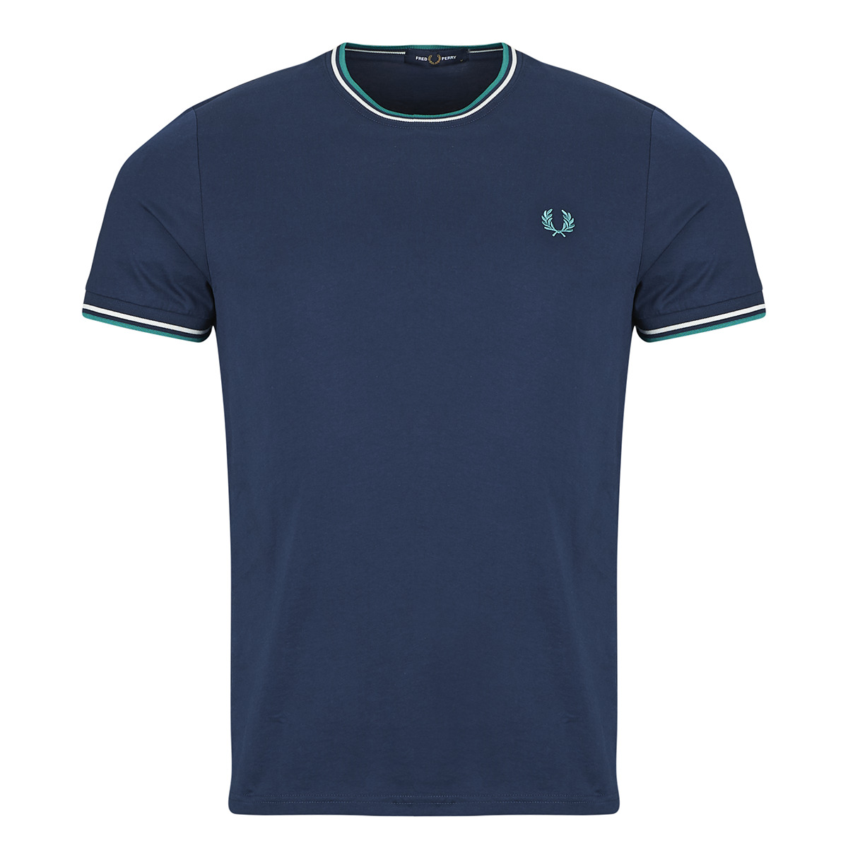 Fred Perry - TWIN TIPPED T-SHIRT - Blue
