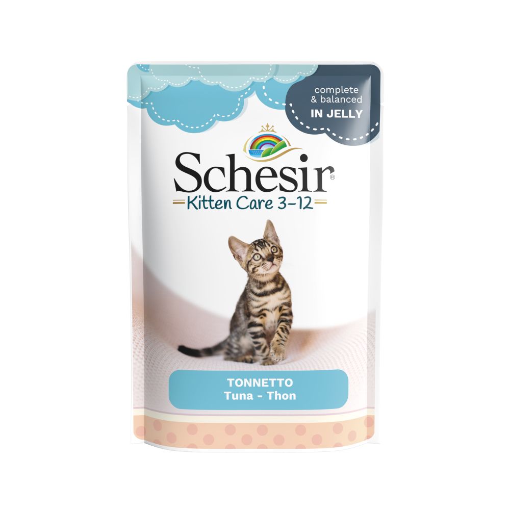 Schesir Cat Jelly Pouch Saver Pack 24 x 85g