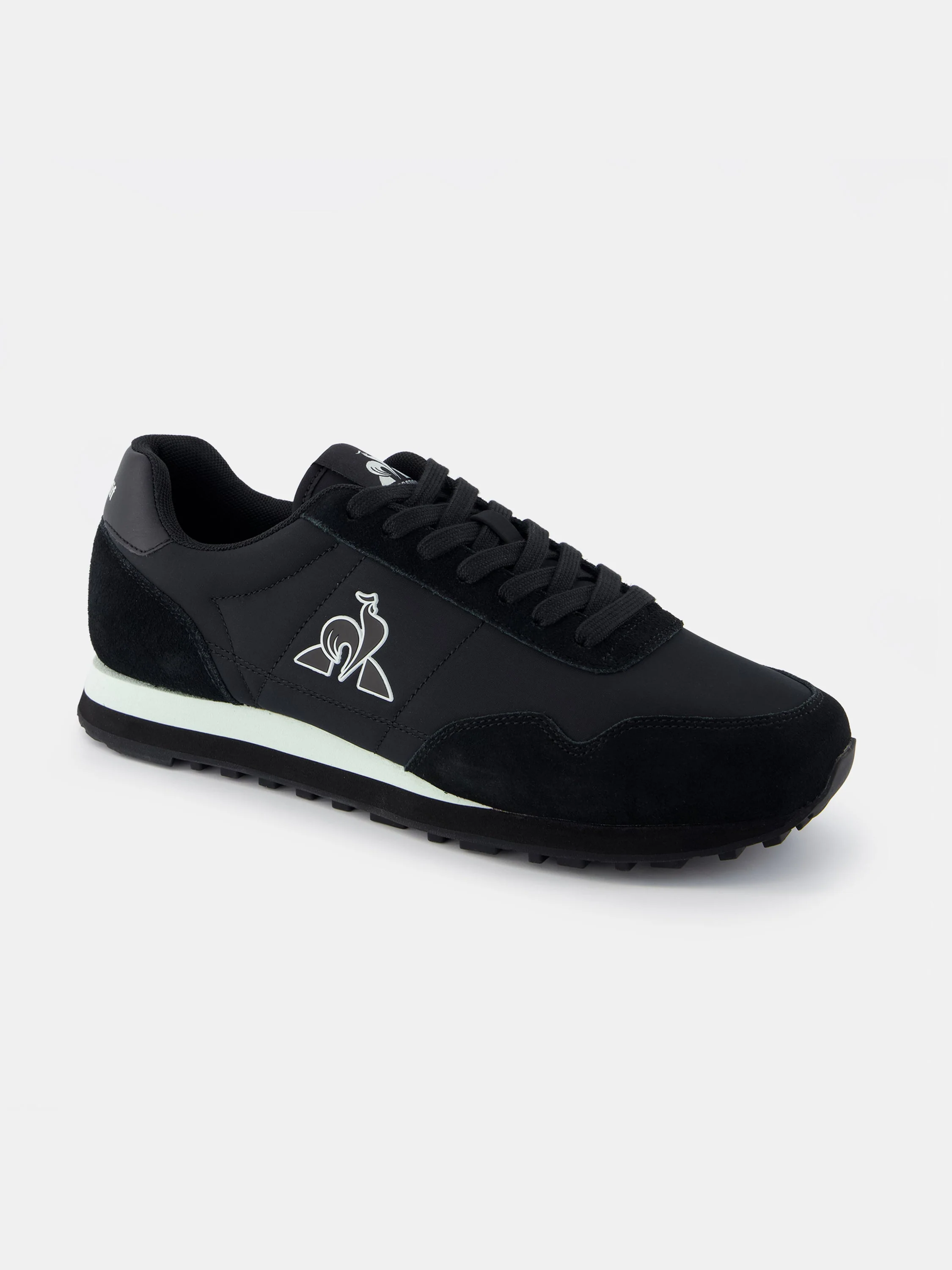 Sneakers rétro-running avec détails suede Astra