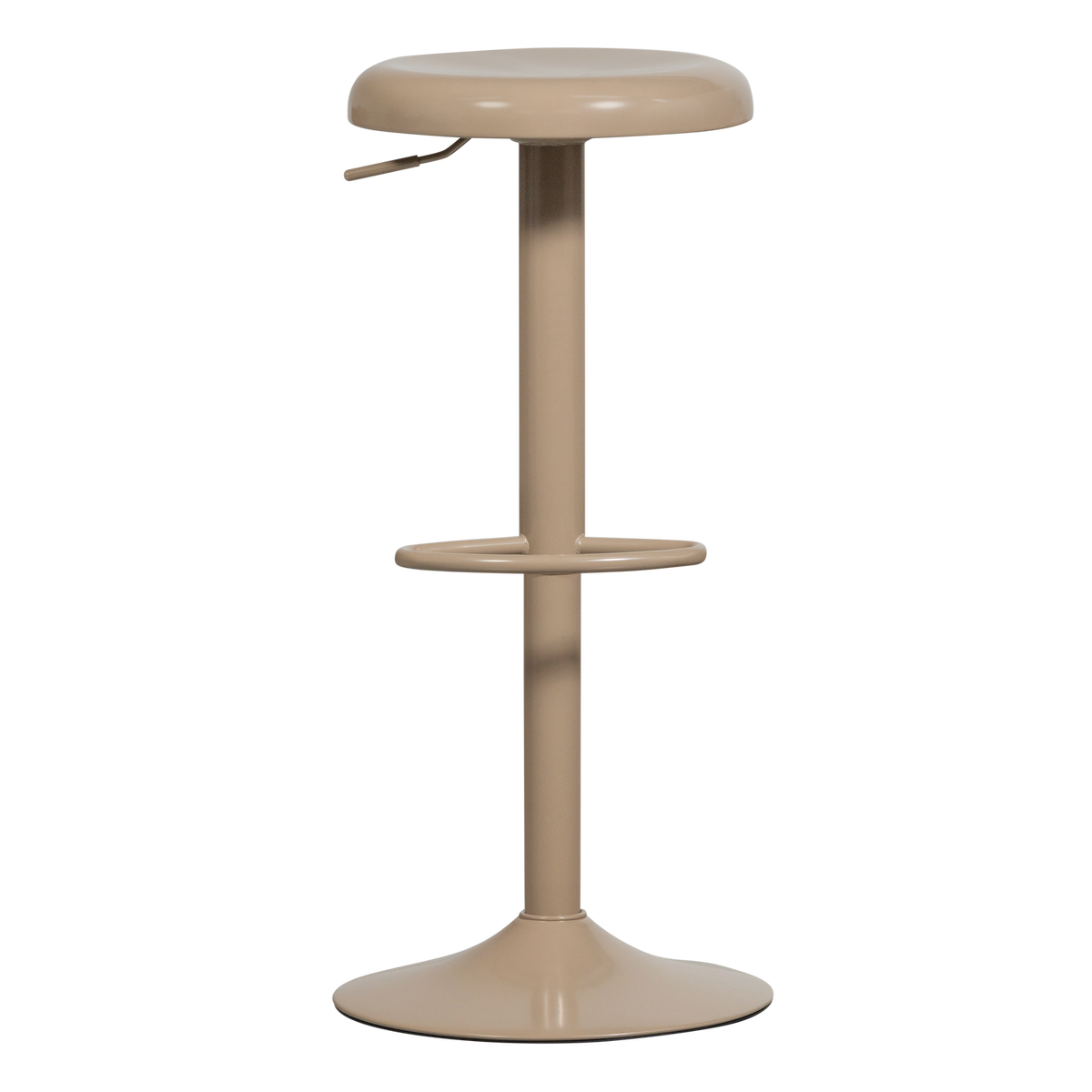 WOOOD barkruk Isaac - Metaal - Zand - 81x39x39