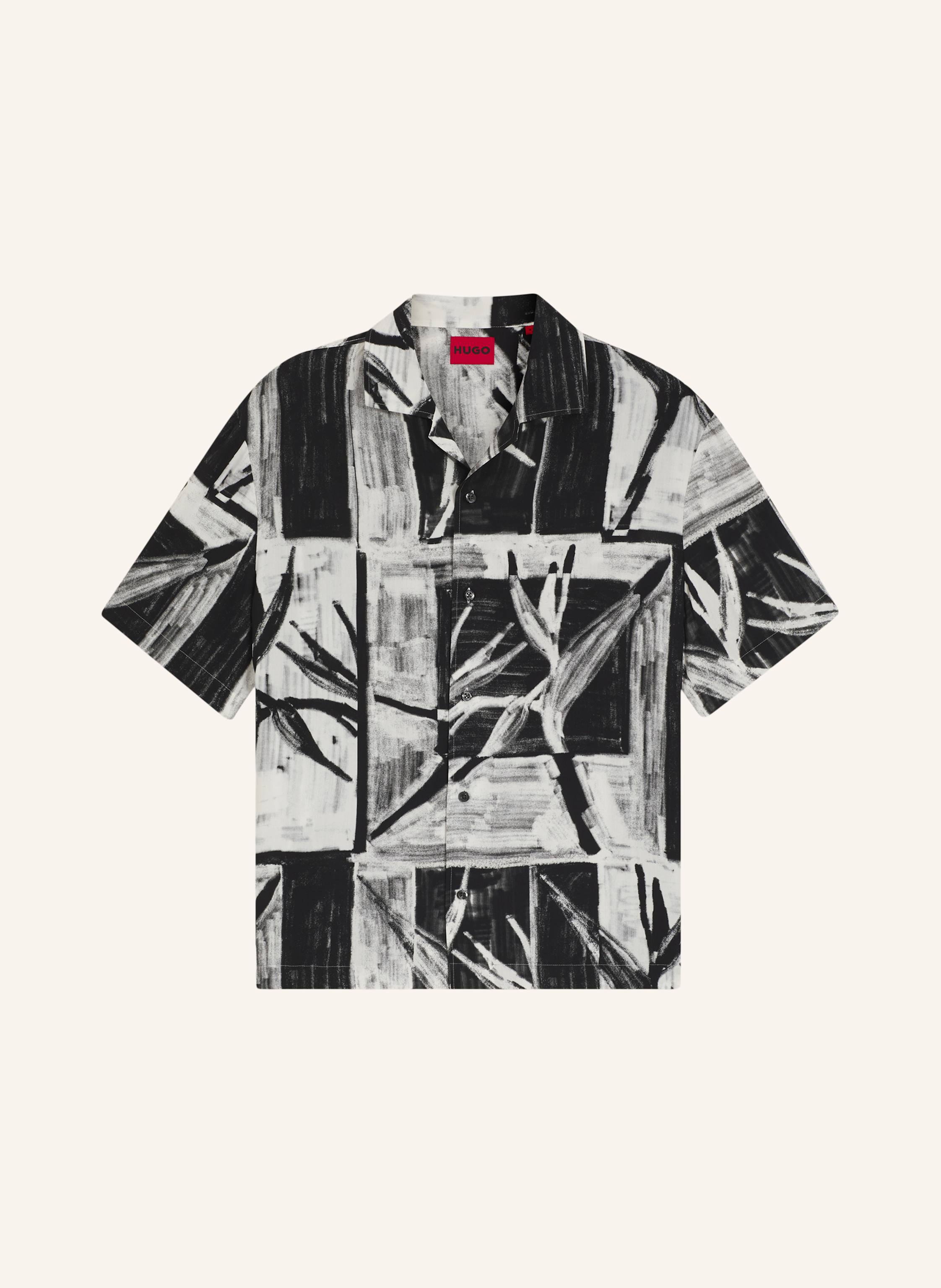 HUGO Hemd EXOLINO Oversize Fit