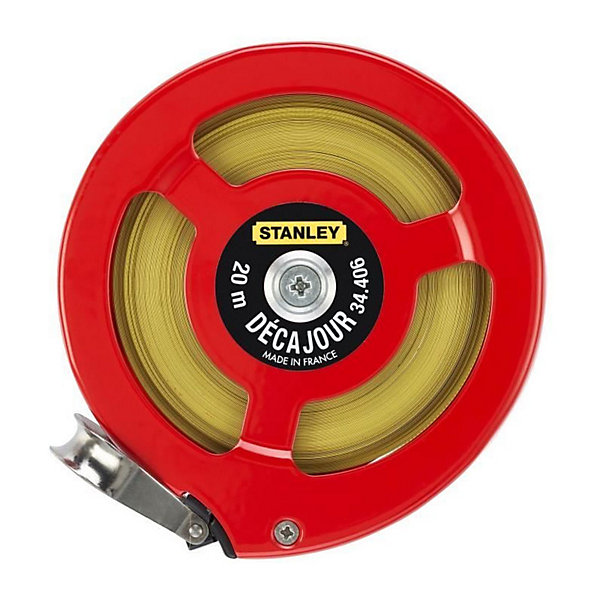 Mètre Decajour STANLEY 20 m x 12,7 mm - 0-34-406