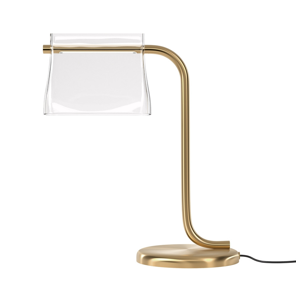 Lampa stołowaCabaret złoto-przezroczysty LED 8W wys:48,5cm Maytoni