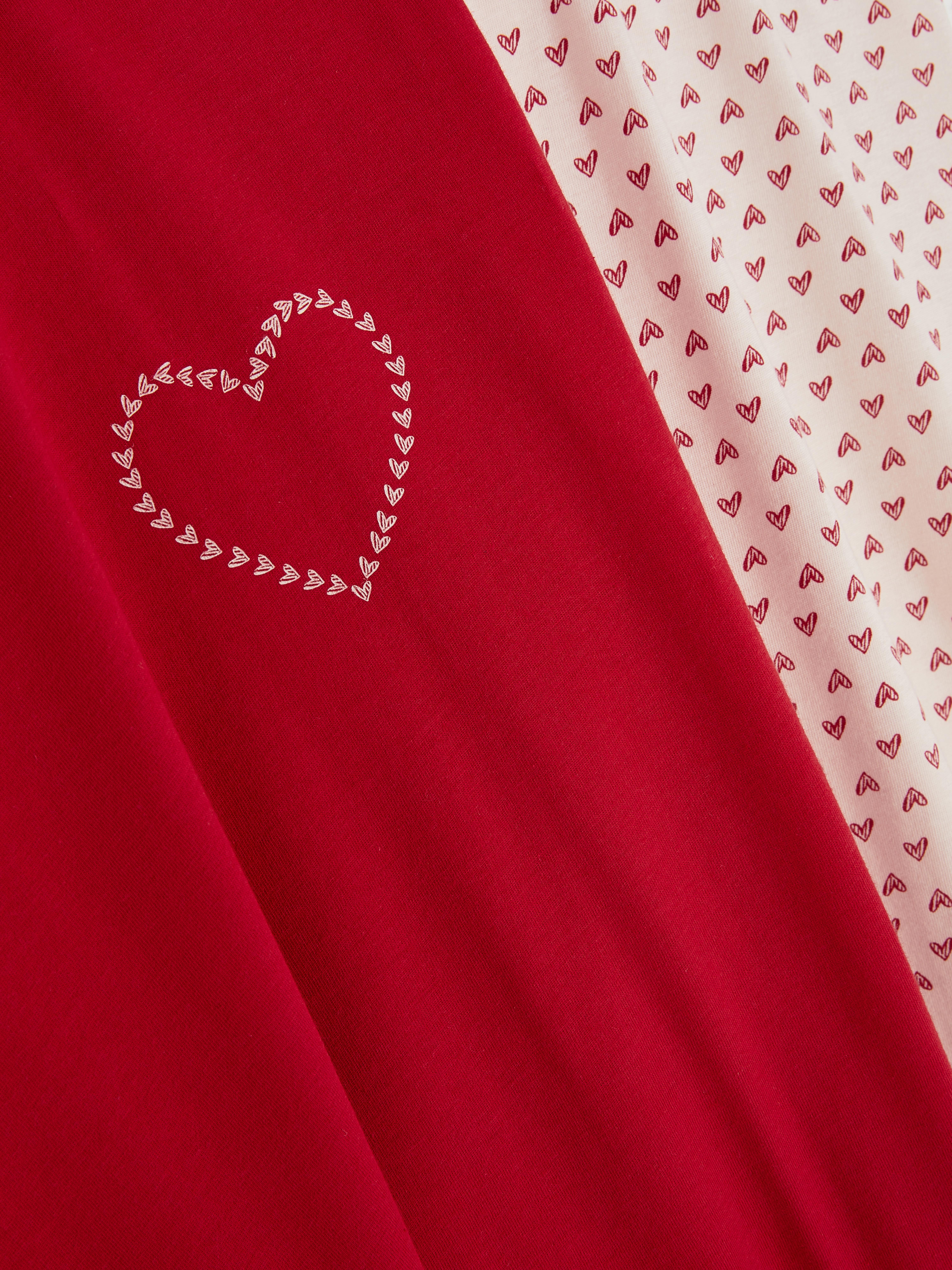 Printed Long Sleeve Pajama Set