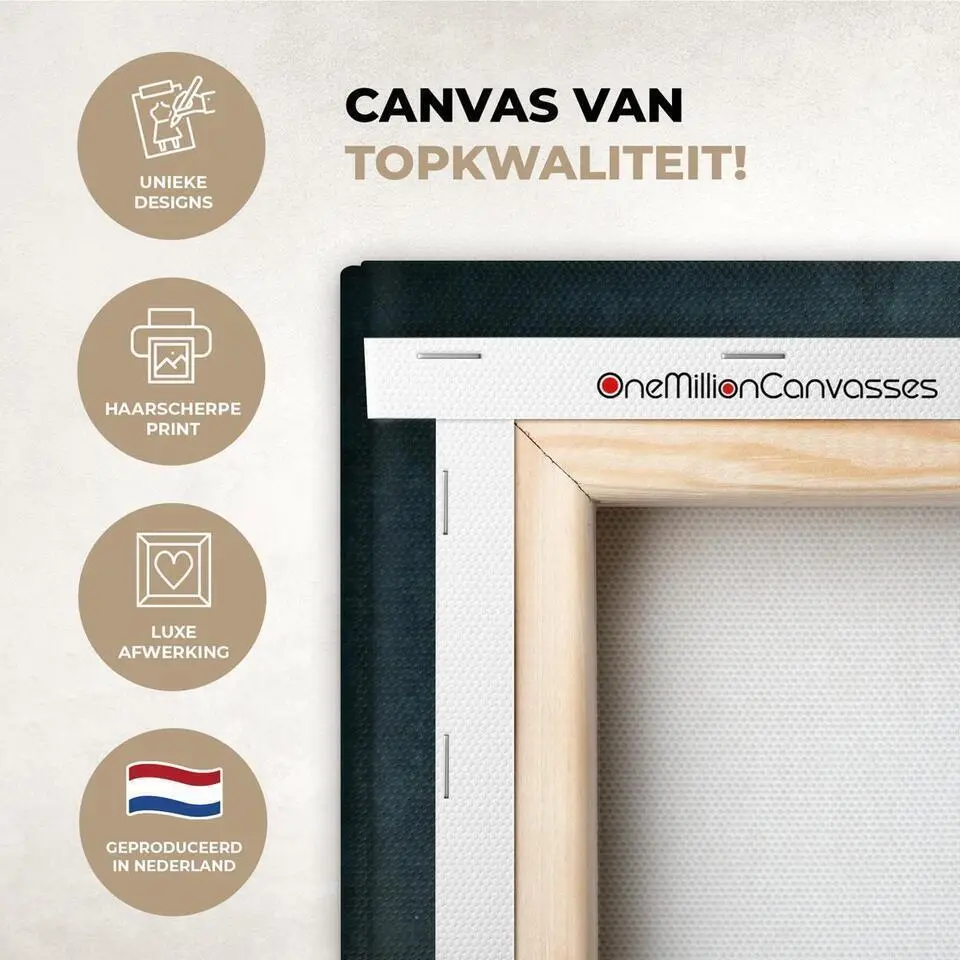 MuchoWow Canvas Schilderij 60x40cm Kruiden Specerijen Lepels