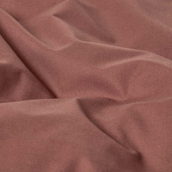 Drap plat uni 100 % coton égyptien 200 fils marron chocolat, 275x275 cm - HOMESCAPES