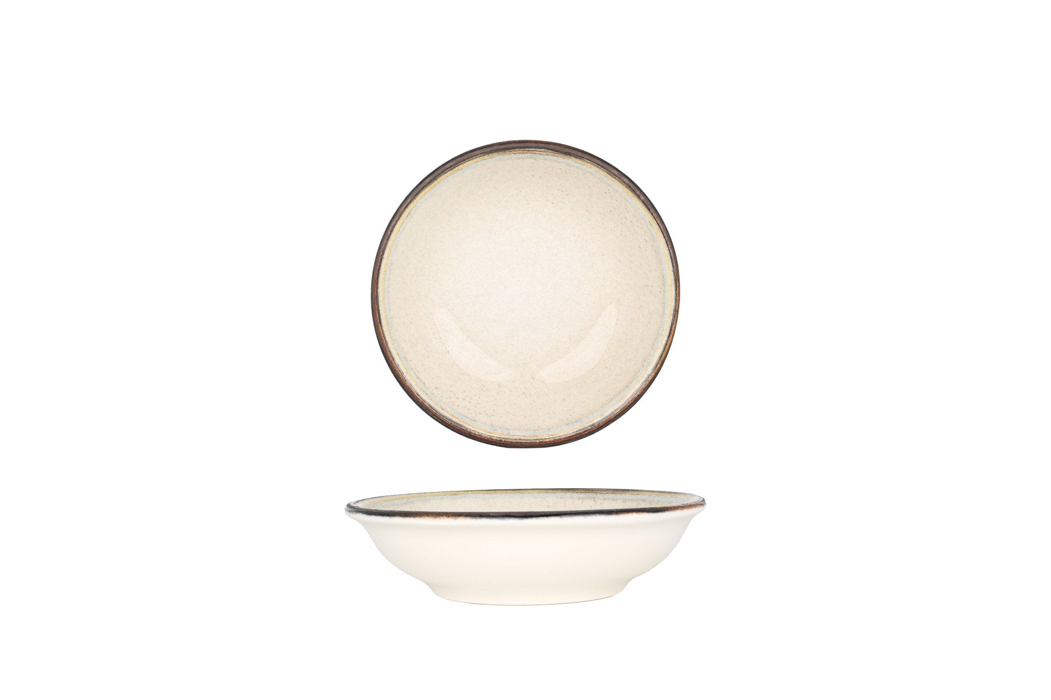 Bonna Serveerschaal - Cortado - Porselein - 15 cm (330cc) - set van 2