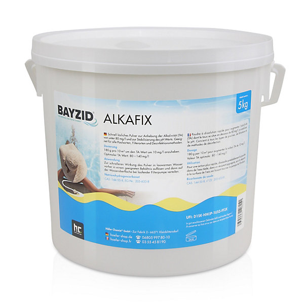 Alkafix 20 Kg Booster Dalcalinité Pour Une Eau De Piscine Stable Et Cristalline