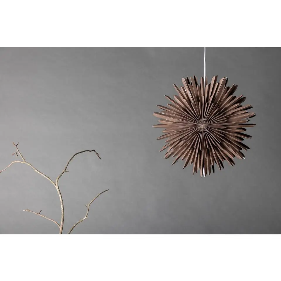 Svea - Kyoto ster hanglamp - ? 45 cm - grijs