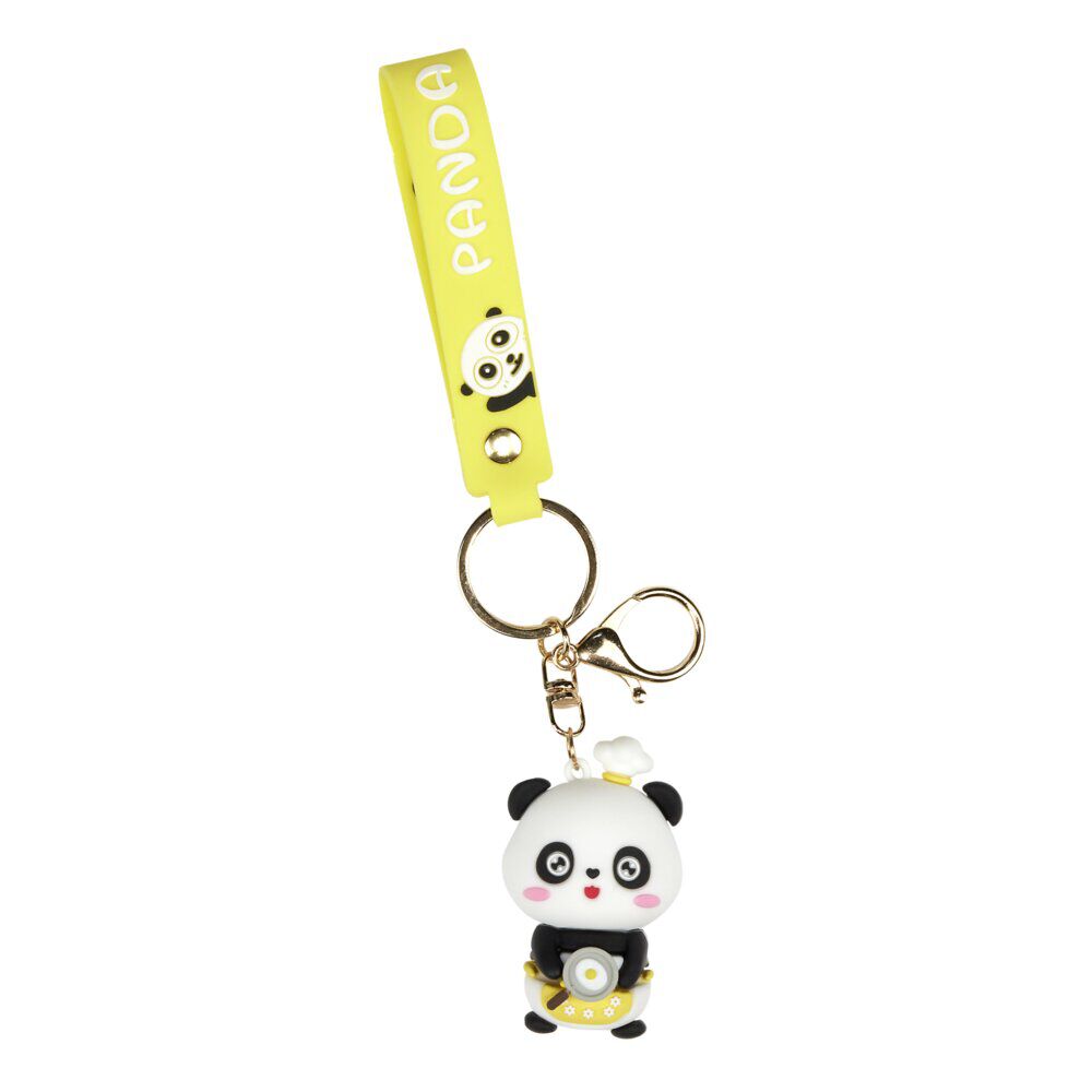 Porte clé kawaii panda noir et blanc