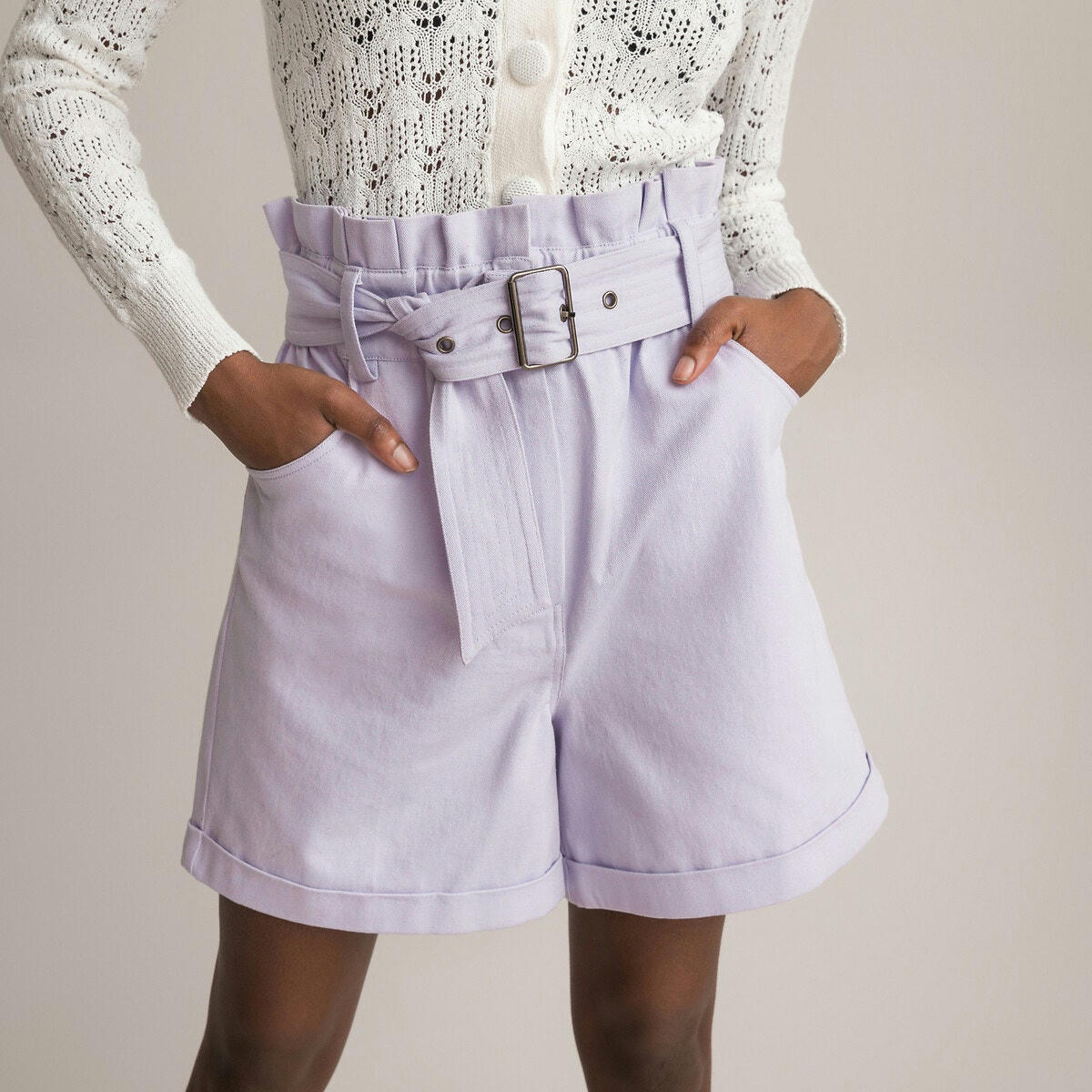Short en denim