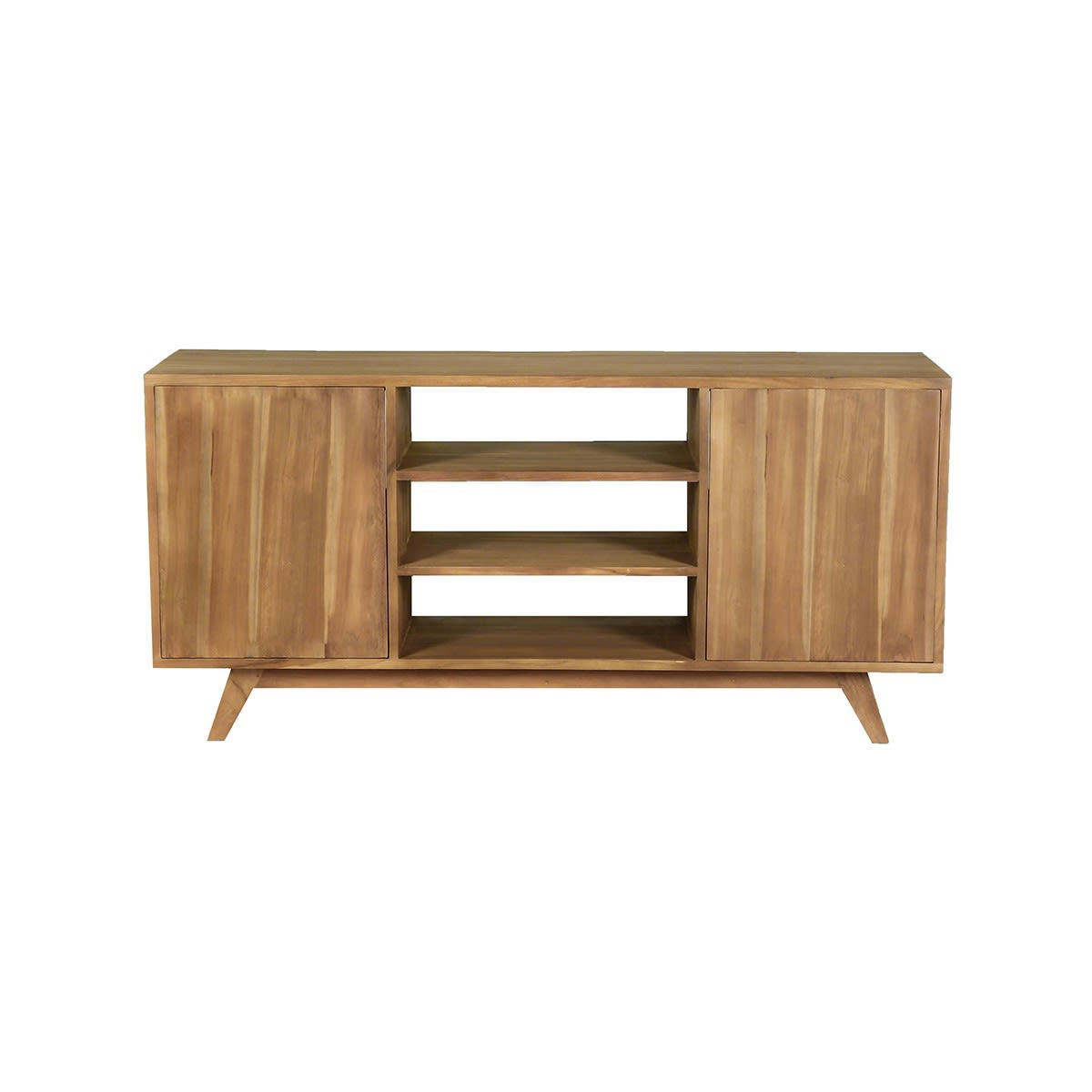 RIO - Meuble double vasque en teck massif 160 cm