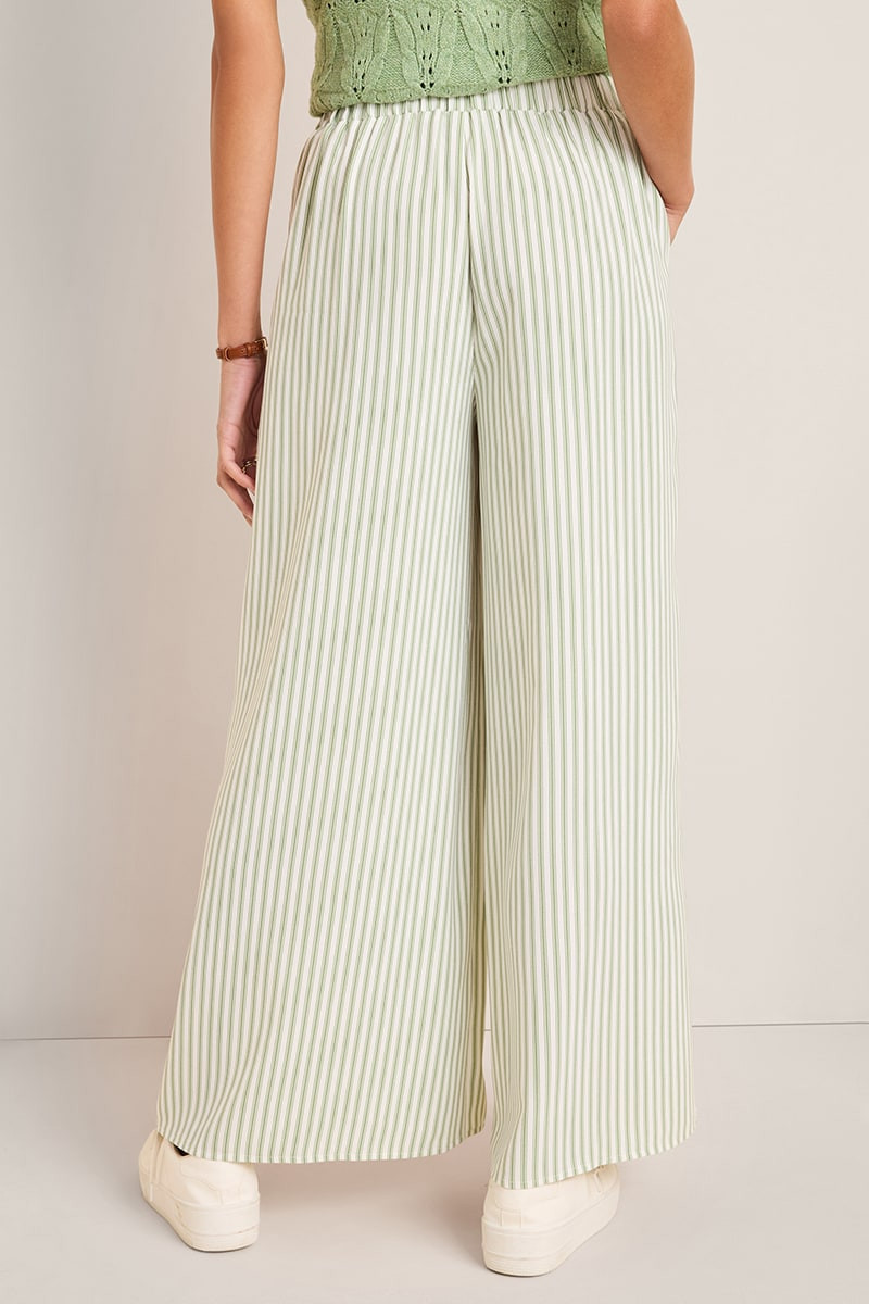 Cathy Striped Wide Leg Pants