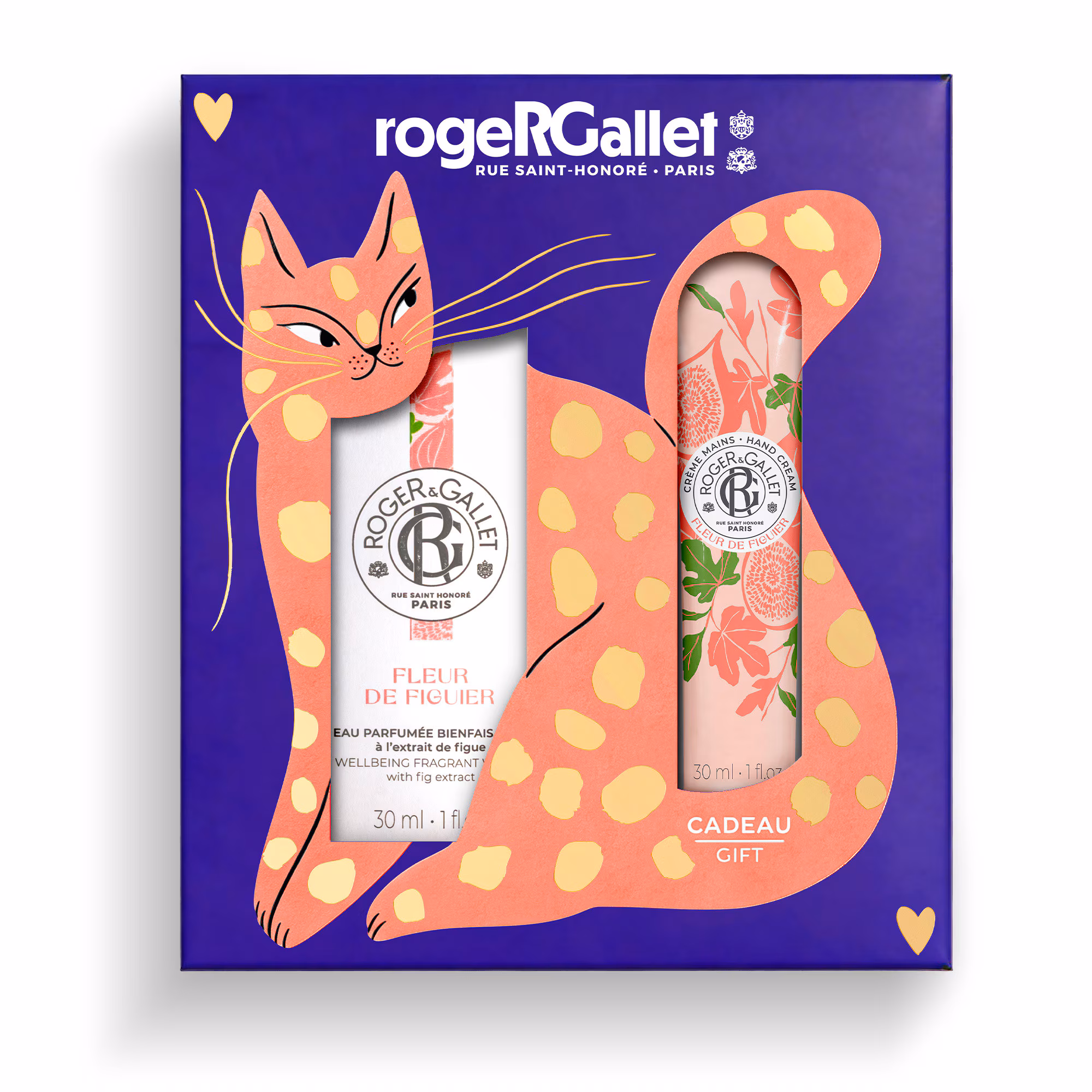 FLEUR DE FIGUIERCoffret - eau parfumée bienfaisante et crème mains