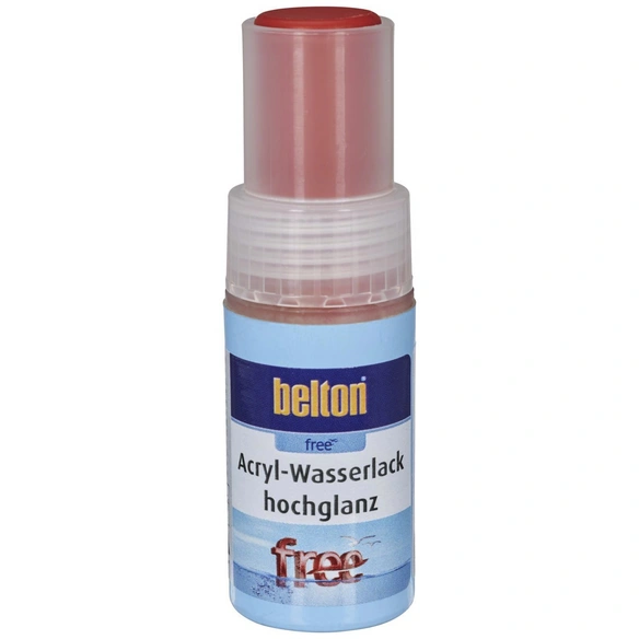 Acryl-Wasserlack »free«, 9 ml, feuerrot