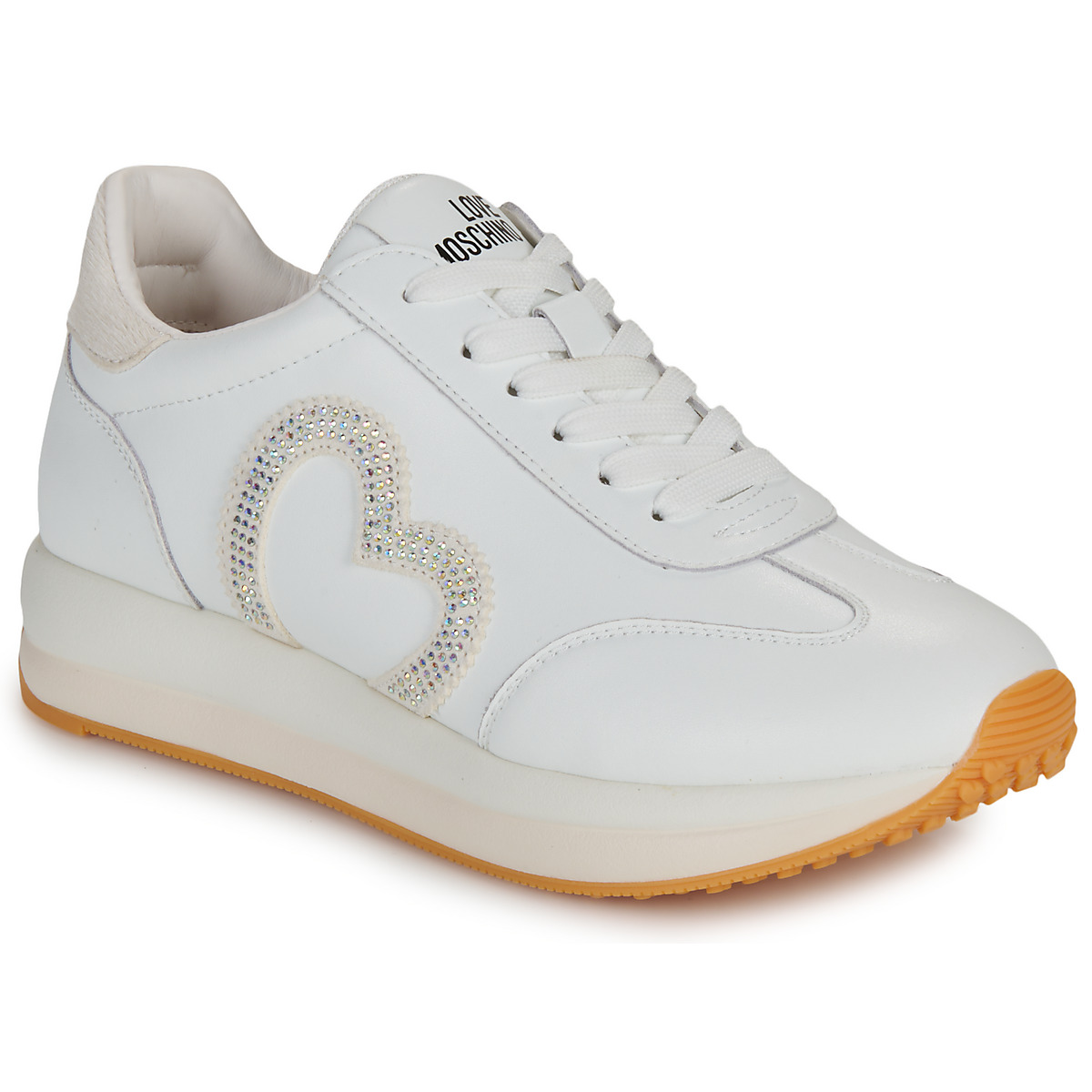 Love Moschino - DAILY RUNNING - White