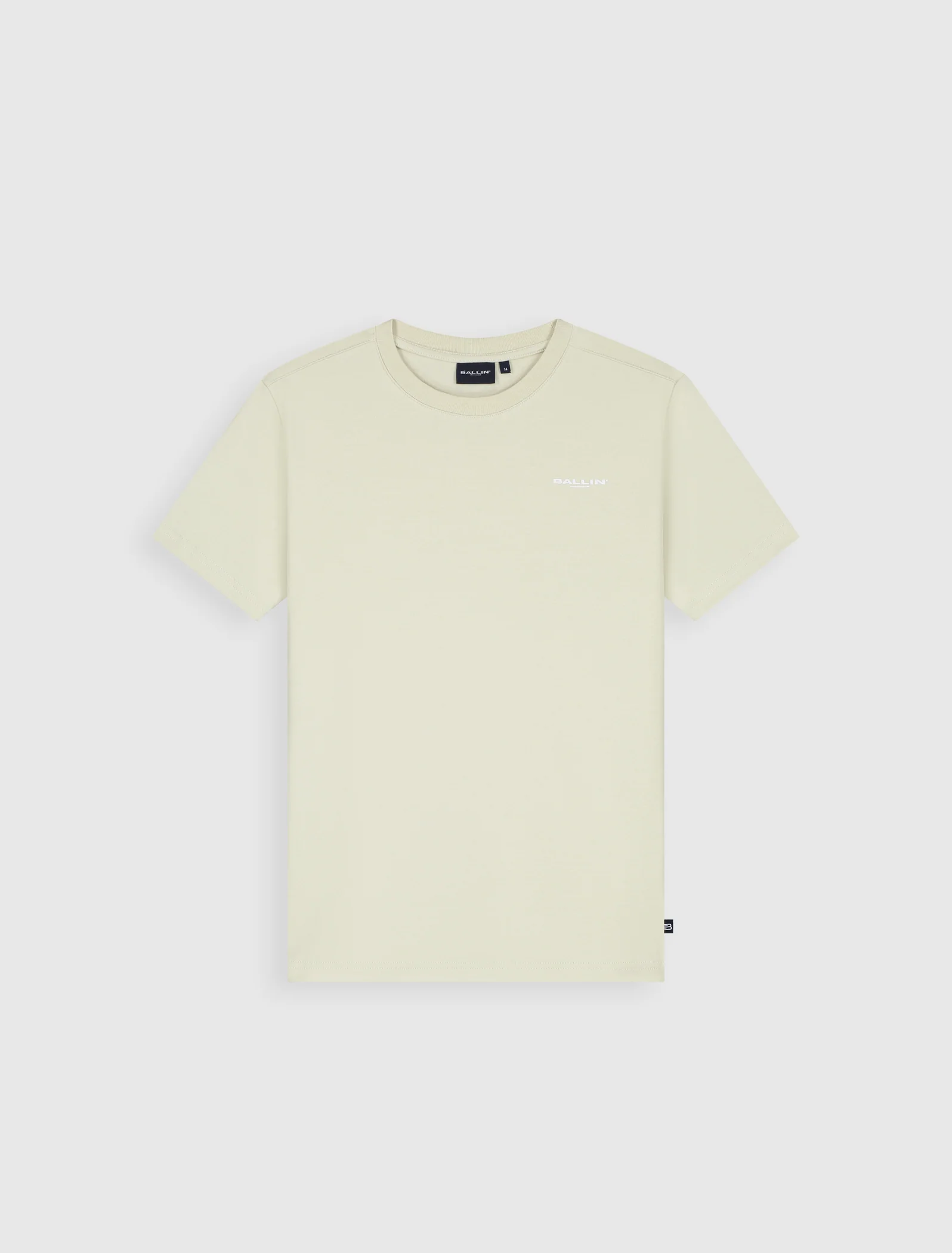 Junior Stacked Logo Sketch T-shirt | Sand