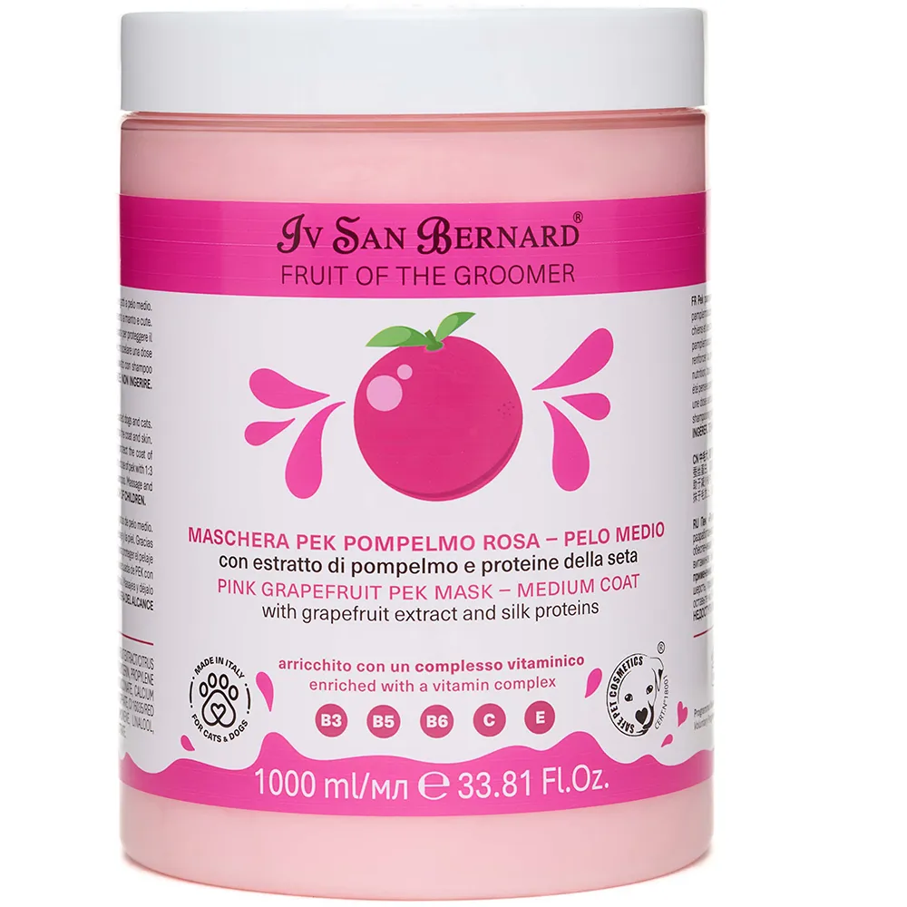 Iv San Bernard Pink Grapefruit Medium Hair mask 1L
