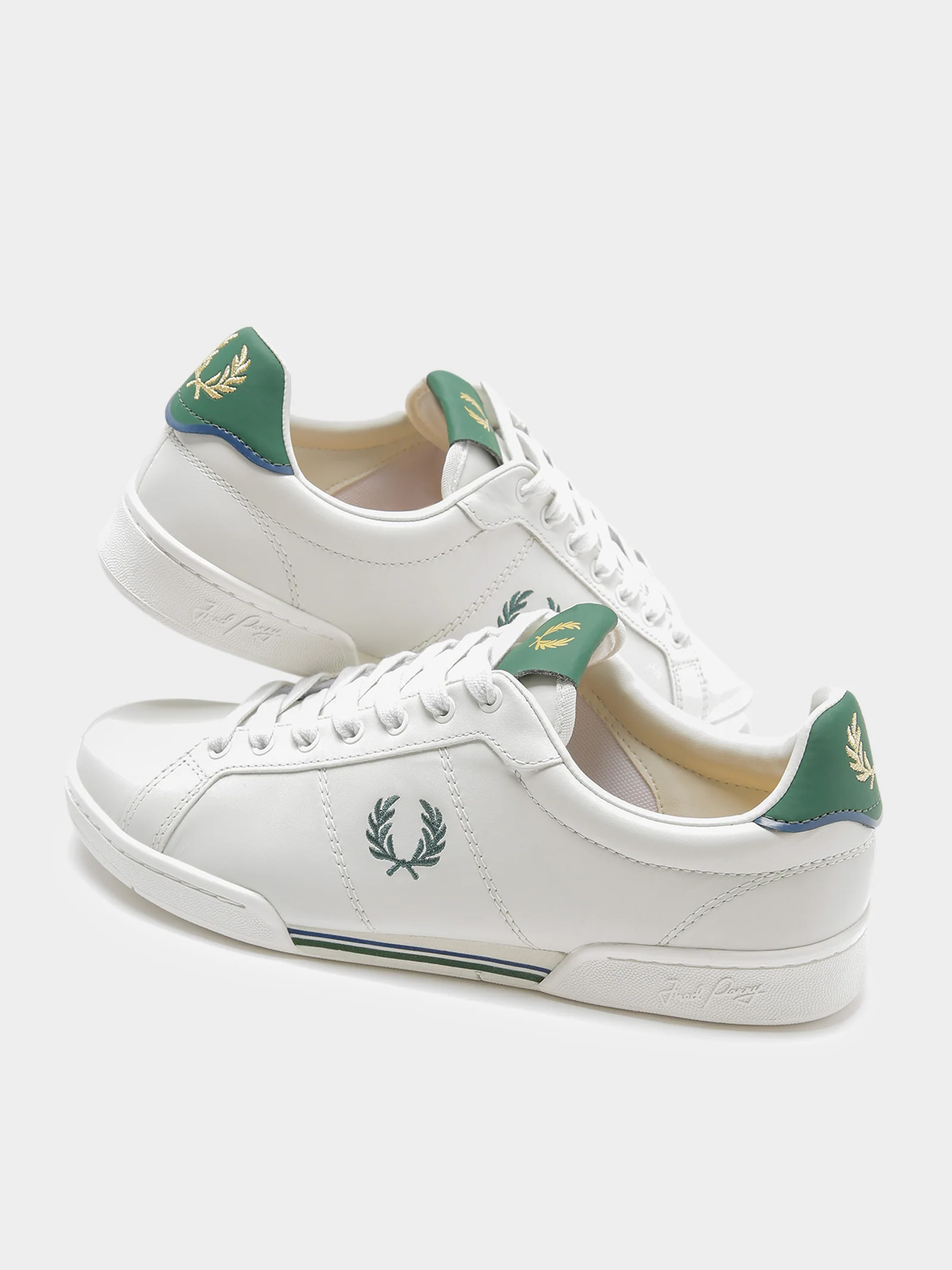 Mens B722 Leather Sneakers