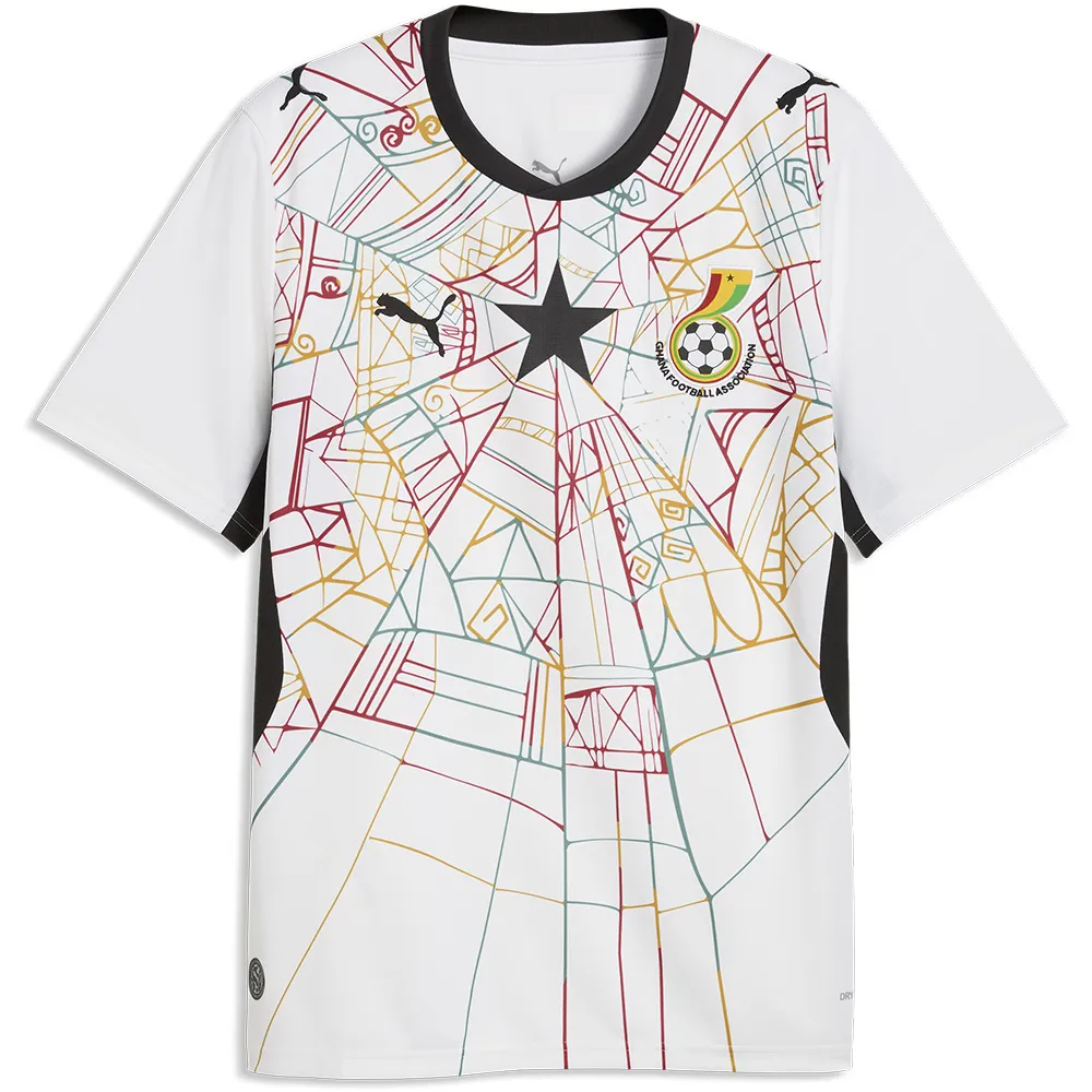 Puma Ghana 25/26 Replica home short sleeve T-shirt