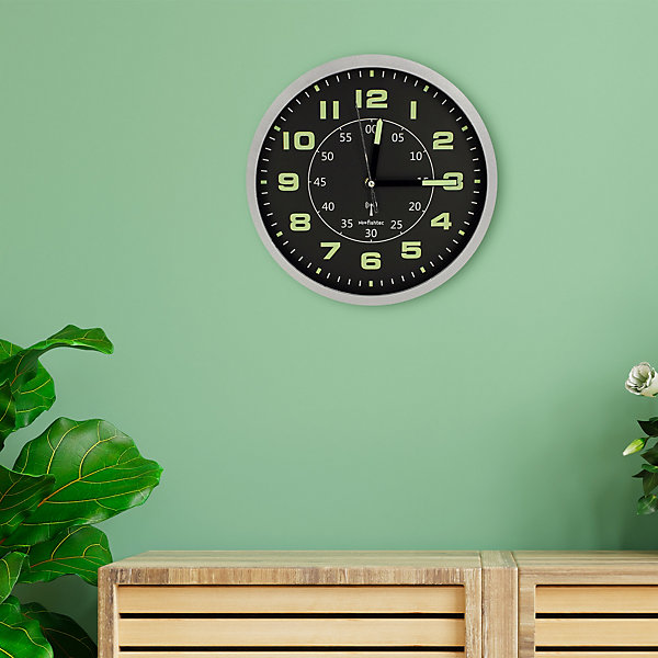 Horloge FISHTEC Night &Day murale