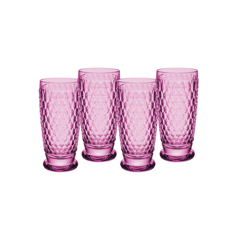 Boston Highball glass - Purple, 10.2 oz, crystal glass